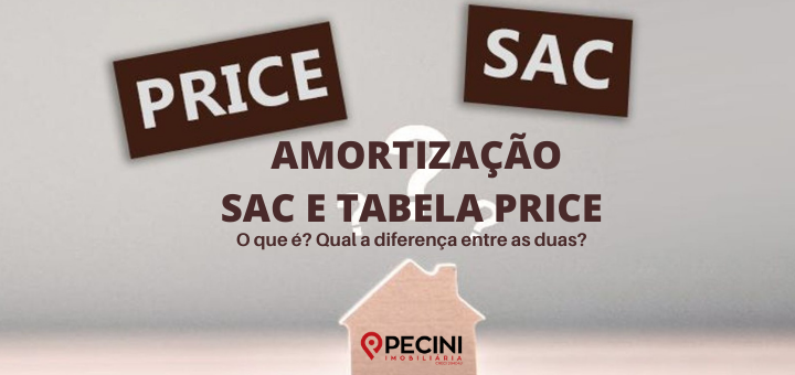 Price e Sac qual a diferença entre esses dois sistemas de amortização